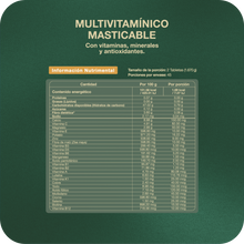 Multivitamínico Masticable